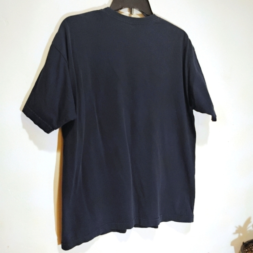 Made in America Dark Blue USA Flag Shirt. Unisex. Size Large. C173 - Picture 2 of 9